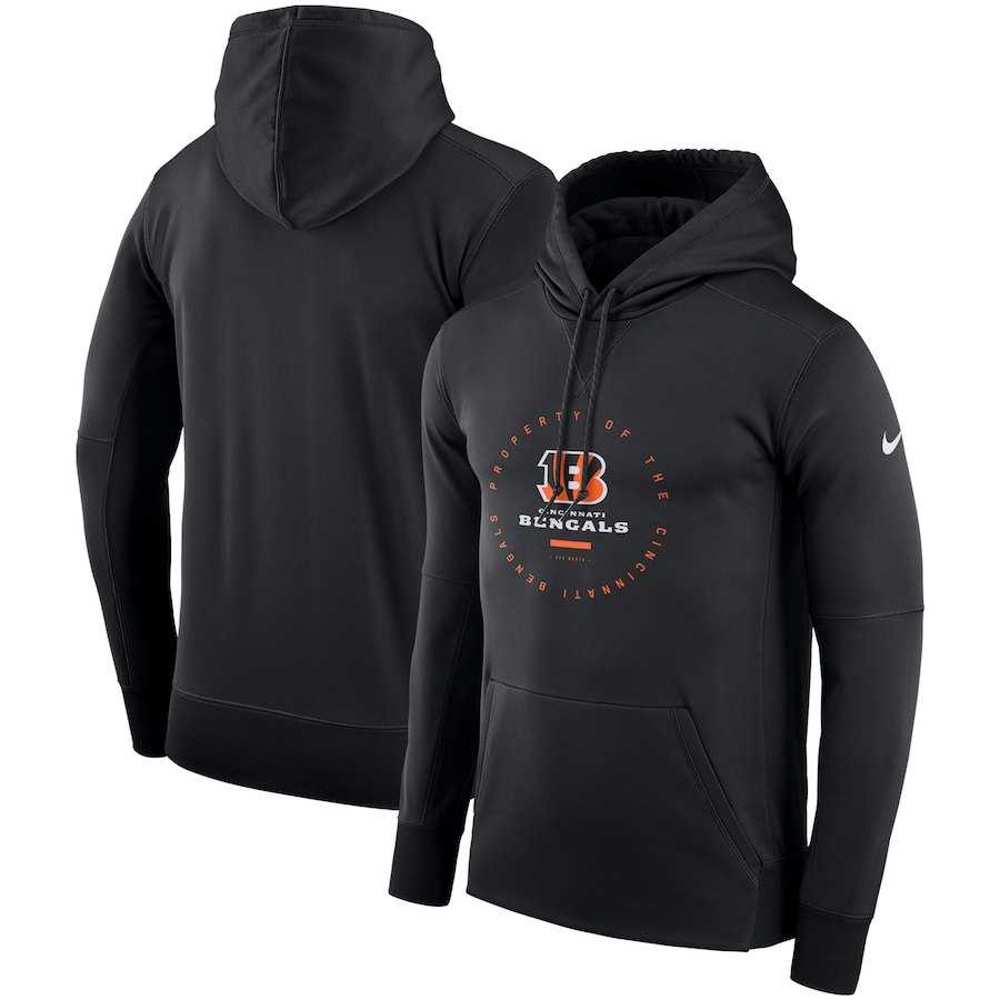 Men's Cincinnati Bengals Nike Sideline Property Of Wordmark Logo Performance Pullover Hoodie Black,We sell and wholesale Men's Cincinnati Bengals Nike Sideline Property Of Wordmark Logo Performance Pullover Hoodie Black on line form chian!